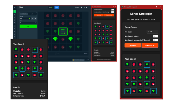 Mines Strategist chrome谷歌浏览器插件_扩展第1张截图