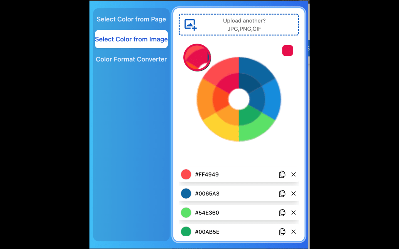 Color Picker - Web Development chrome谷歌浏览器插件_扩展第3张截图