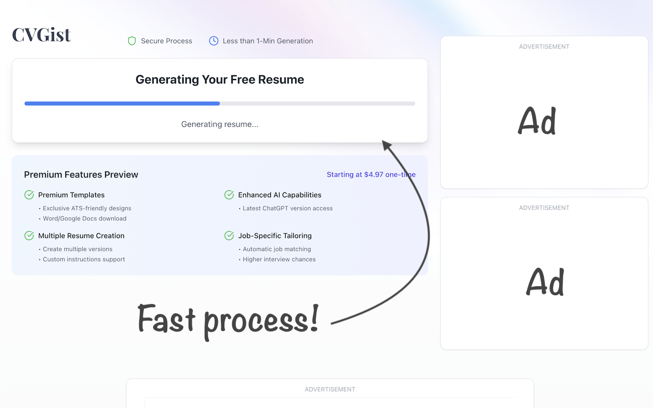 LinkedIn to Resume, by CVGist chrome谷歌浏览器插件_扩展第3张截图