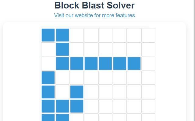 Block Blast Solver chrome谷歌浏览器插件_扩展第1张截图