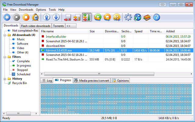 Free Download Manager chrome谷歌浏览器插件_扩展第1张截图
