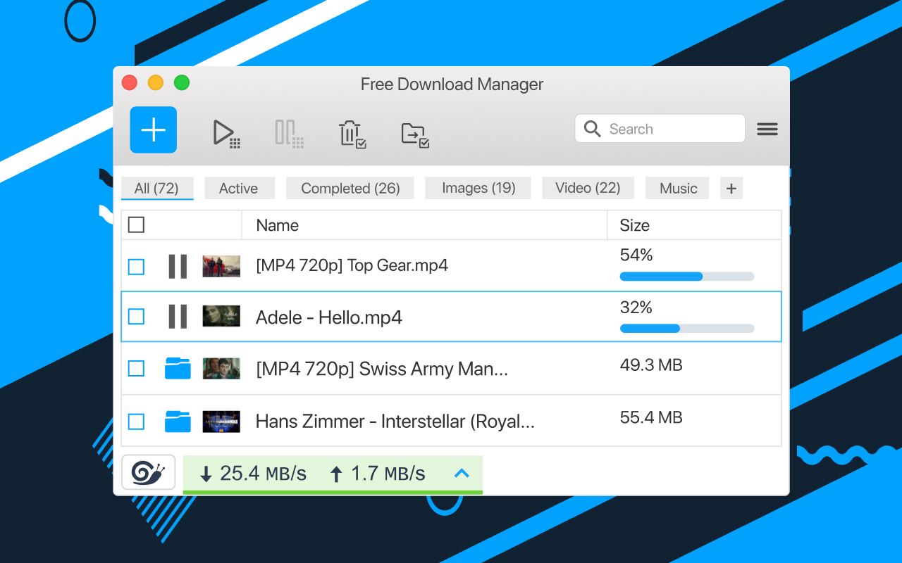 Free Download Manager chrome谷歌浏览器插件_扩展第2张截图