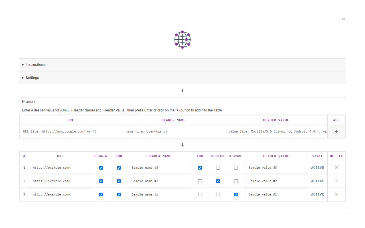 Modify Header Value (HTTP Headers) chrome谷歌浏览器插件_扩展第2张截图