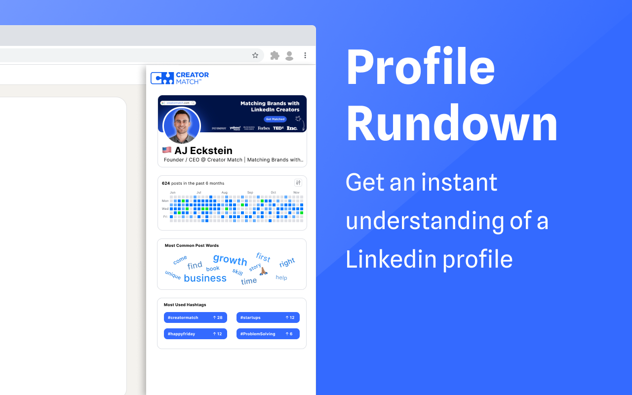 Creator Match: Grow & Monetize on LinkedIn chrome谷歌浏览器插件_扩展第2张截图
