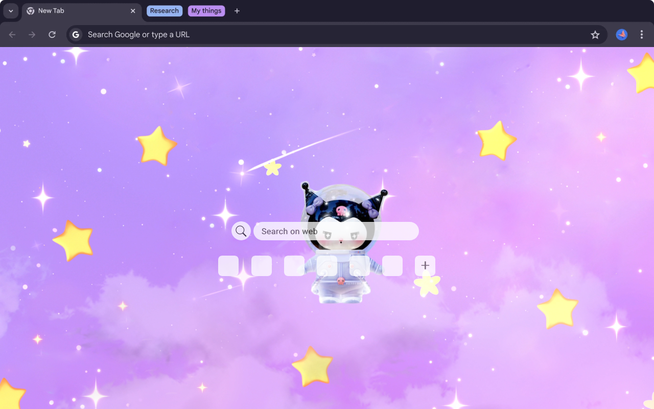 Kuromi Live Wallpaper chrome谷歌浏览器插件_扩展第2张截图