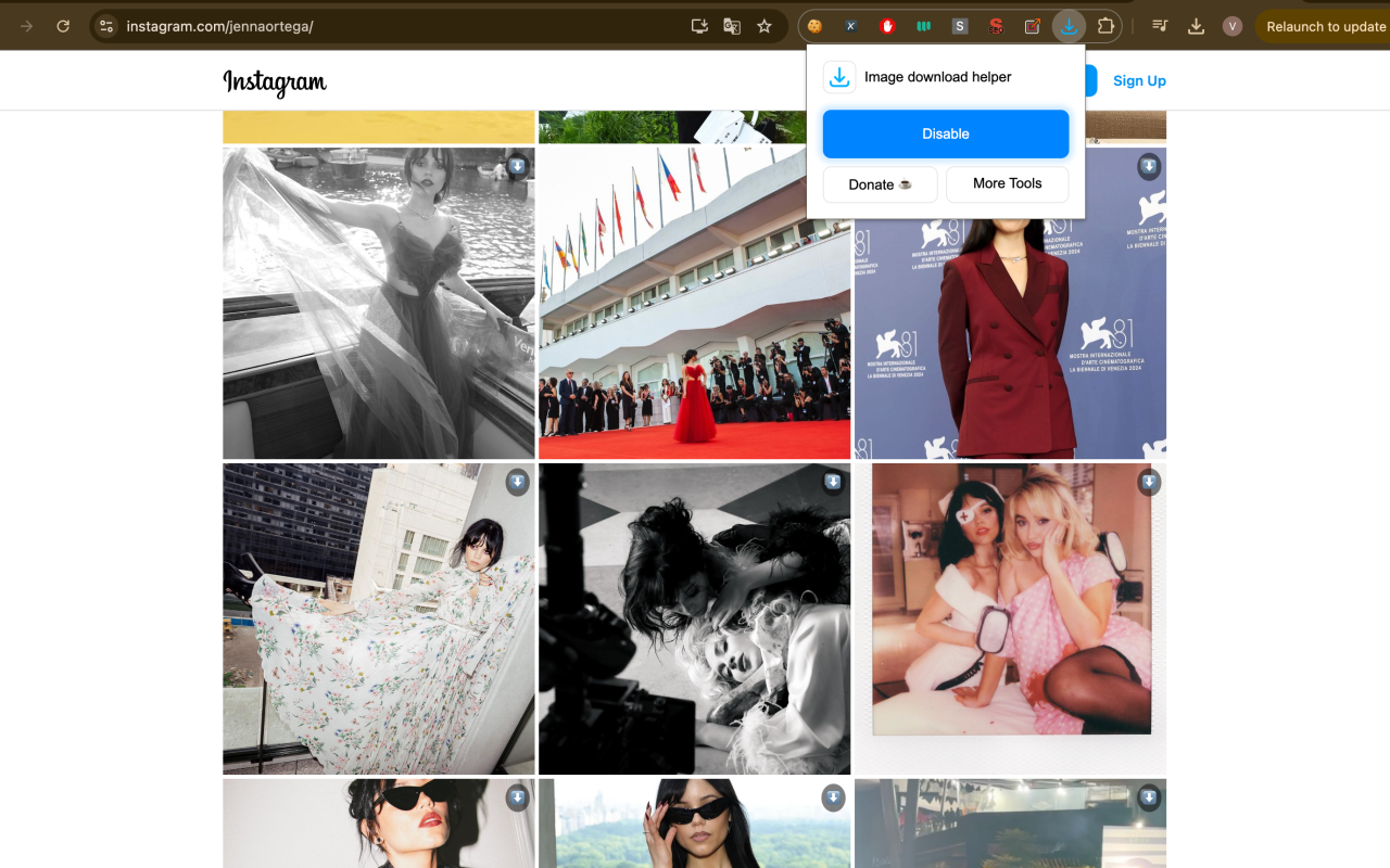 Image Download Helper chrome谷歌浏览器插件_扩展第2张截图