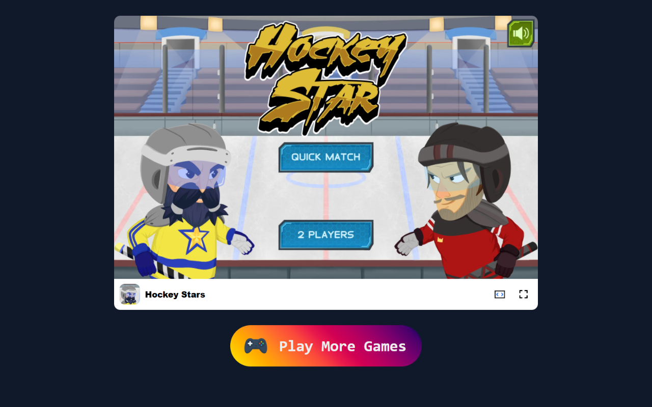 Hockey Stars 游戏 - 在您的浏览器中体验快速闪电的冰球动作！ chrome谷歌浏览器插件_扩展第3张截图
