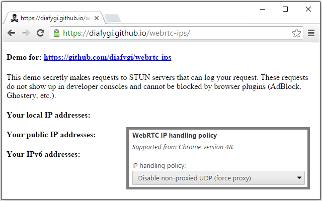 WebRTC Leak Prevent chrome谷歌浏览器插件_扩展第2张截图