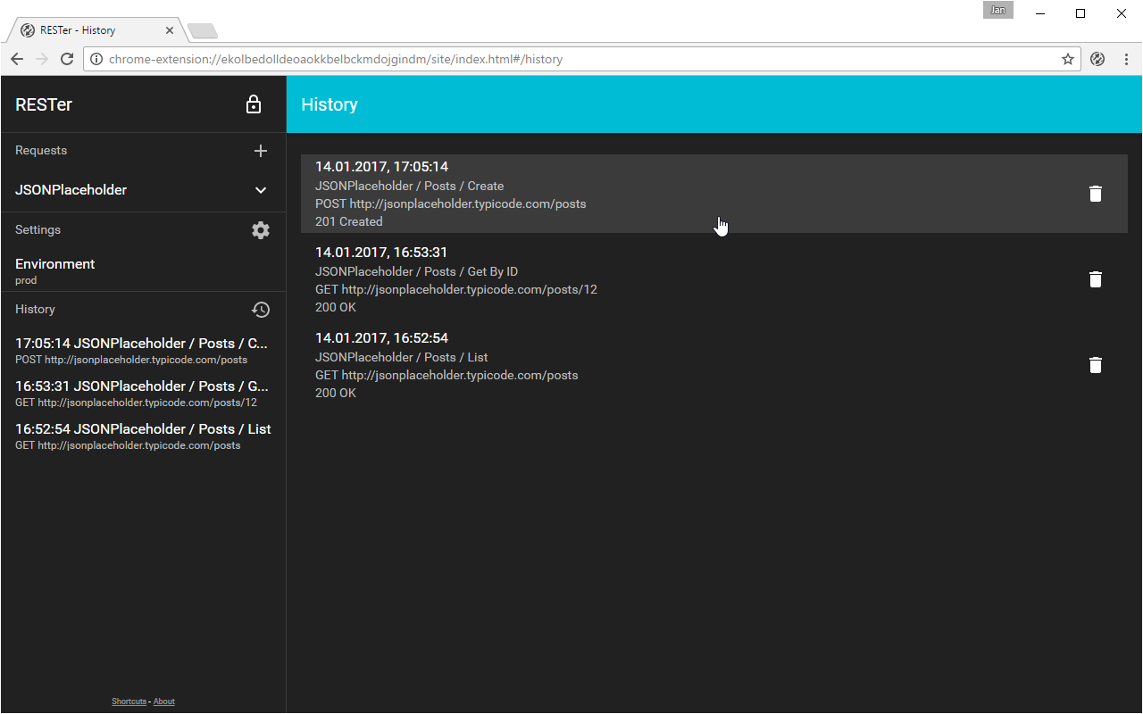 RESTer chrome谷歌浏览器插件_扩展第3张截图