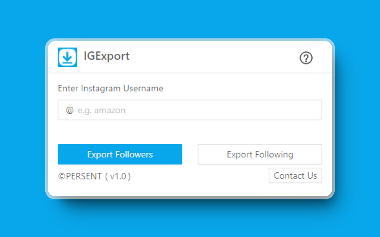 IGExport - Export Ins Followers free chrome谷歌浏览器插件_扩展第1张截图