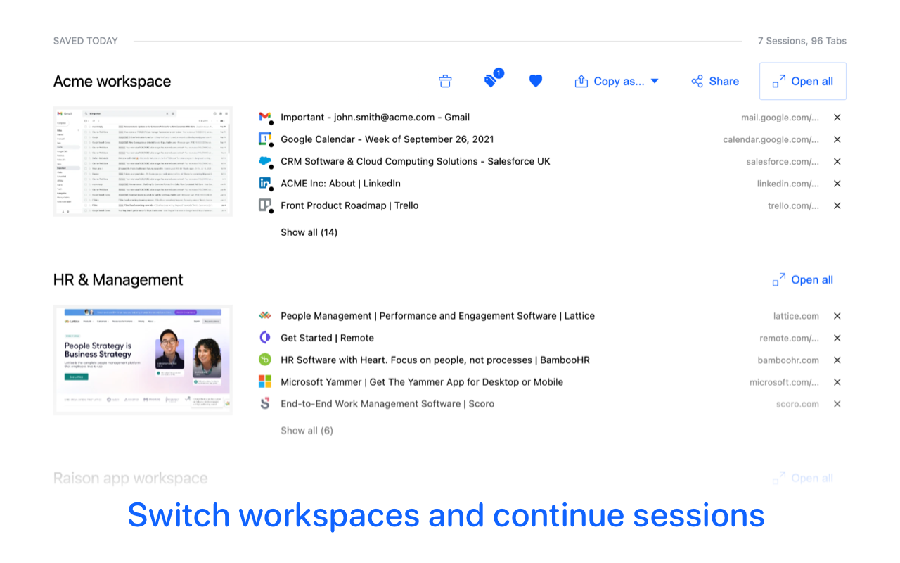 TABLERONE tab manager chrome谷歌浏览器插件_扩展第1张截图