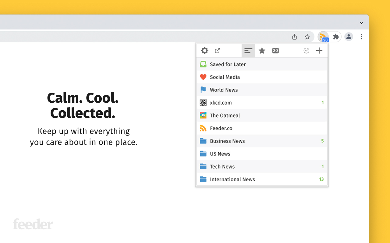 RSS Feed Reader chrome谷歌浏览器插件_扩展第4张截图
