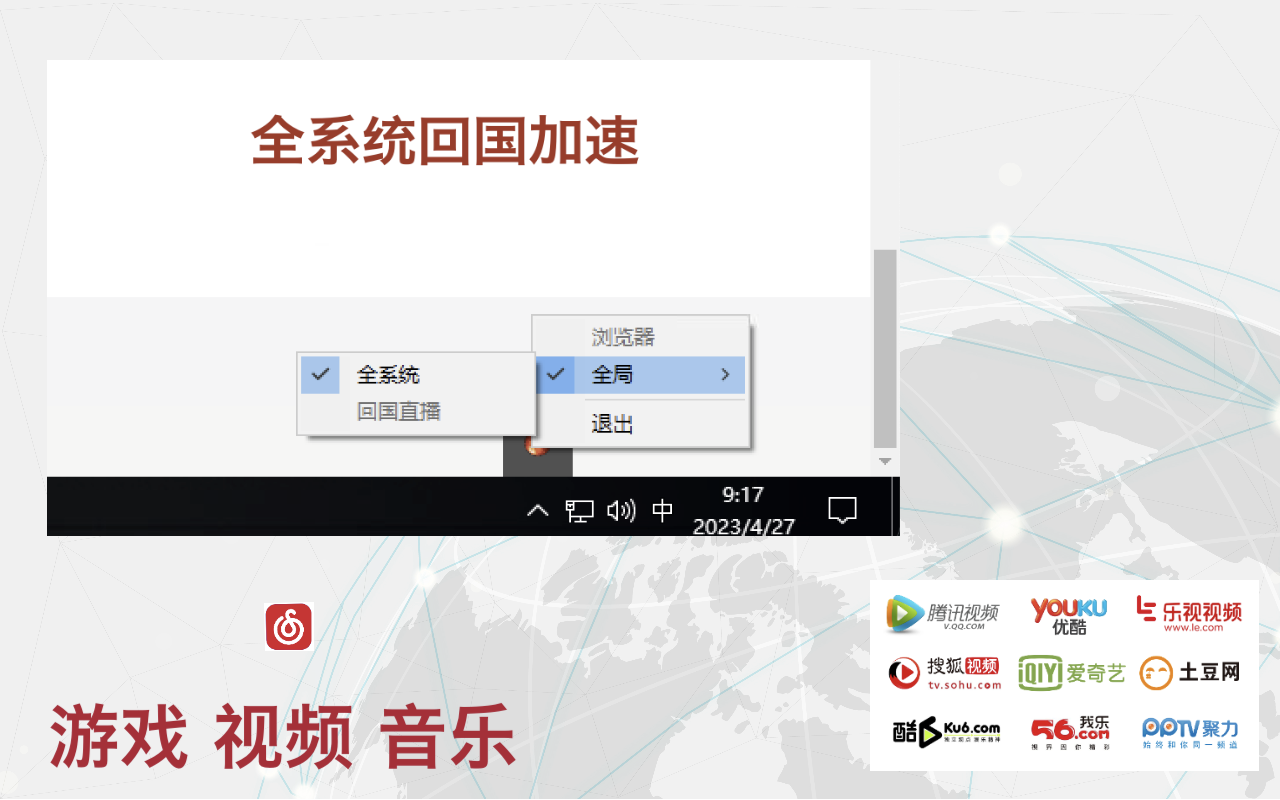 华人回国加速器(永久免费) - 解锁地区限制 Unlock Youku chrome谷歌浏览器插件_扩展第2张截图