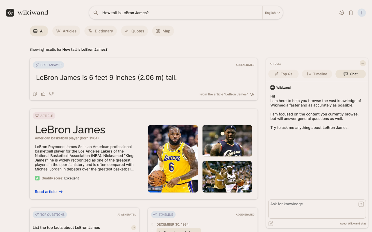 Wikiwand - Elevate Wikipedia with AI chrome谷歌浏览器插件_扩展第4张截图