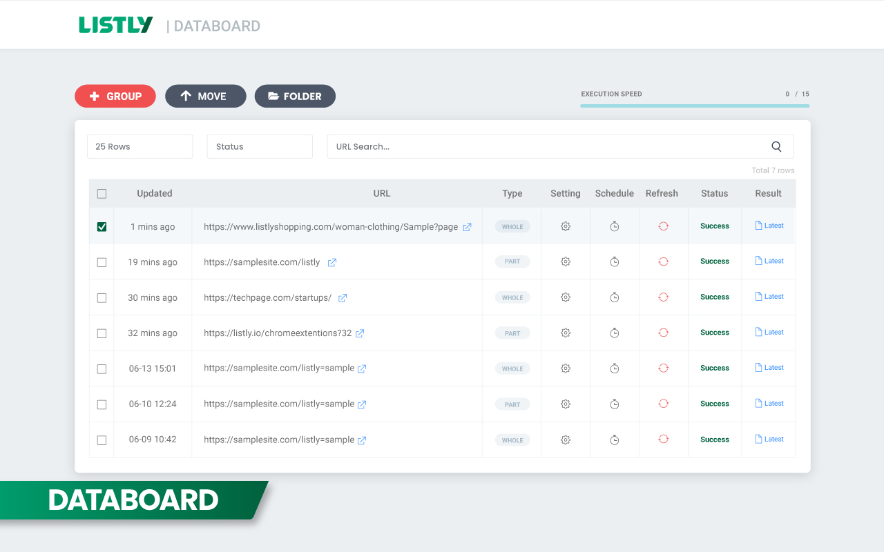 Listly - 网页数据采集 chrome谷歌浏览器插件_扩展第1张截图