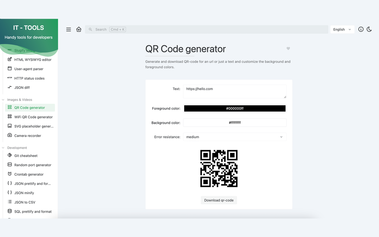 IT Tools chrome谷歌浏览器插件_扩展第2张截图