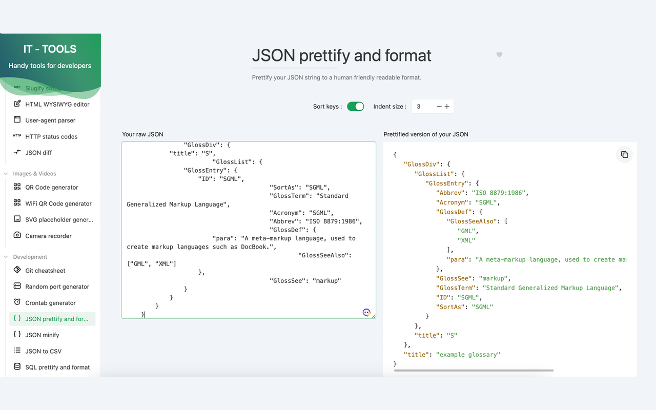 IT Tools chrome谷歌浏览器插件_扩展第5张截图