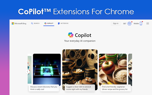 CoPilot™ Extensions For Chrome chrome谷歌浏览器插件_扩展第1张截图