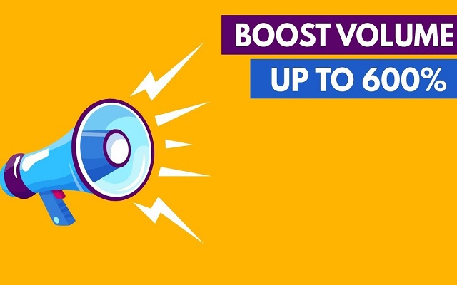 音量增强器 6倍 - 增加声音 chrome谷歌浏览器插件_扩展第1张截图