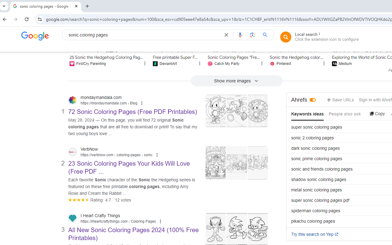 Show 100 Google Search Results chrome谷歌浏览器插件_扩展第1张截图