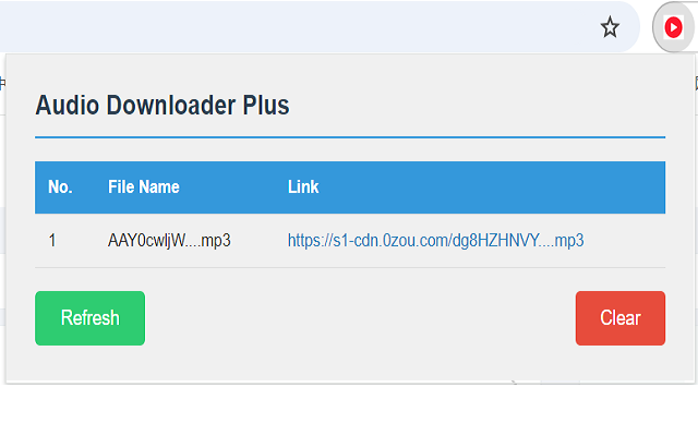 Audio Downloader Plus chrome谷歌浏览器插件_扩展第1张截图