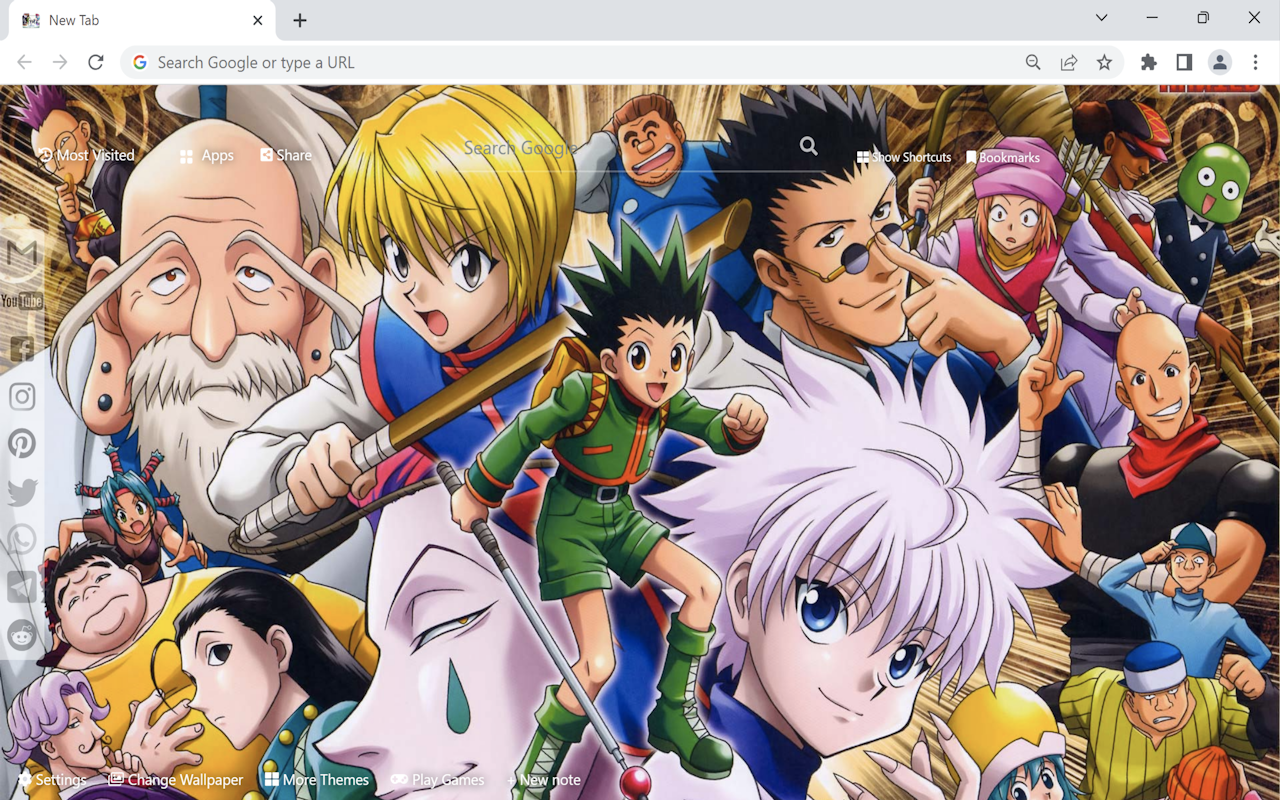Hunter x Hunter Wallpaper chrome谷歌浏览器插件_扩展第1张截图