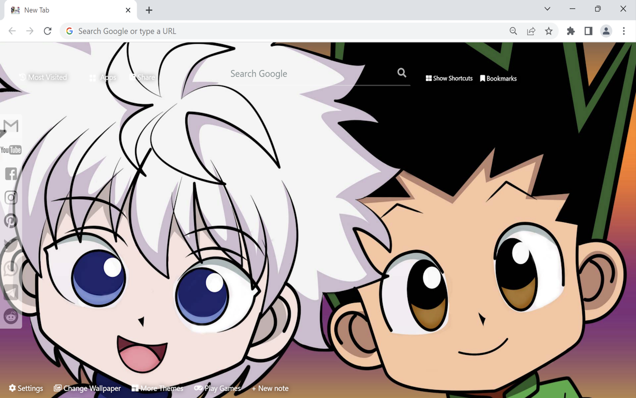 Hunter x Hunter Wallpaper chrome谷歌浏览器插件_扩展第3张截图