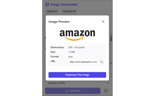 Smart Image Downloader chrome谷歌浏览器插件_扩展第2张截图