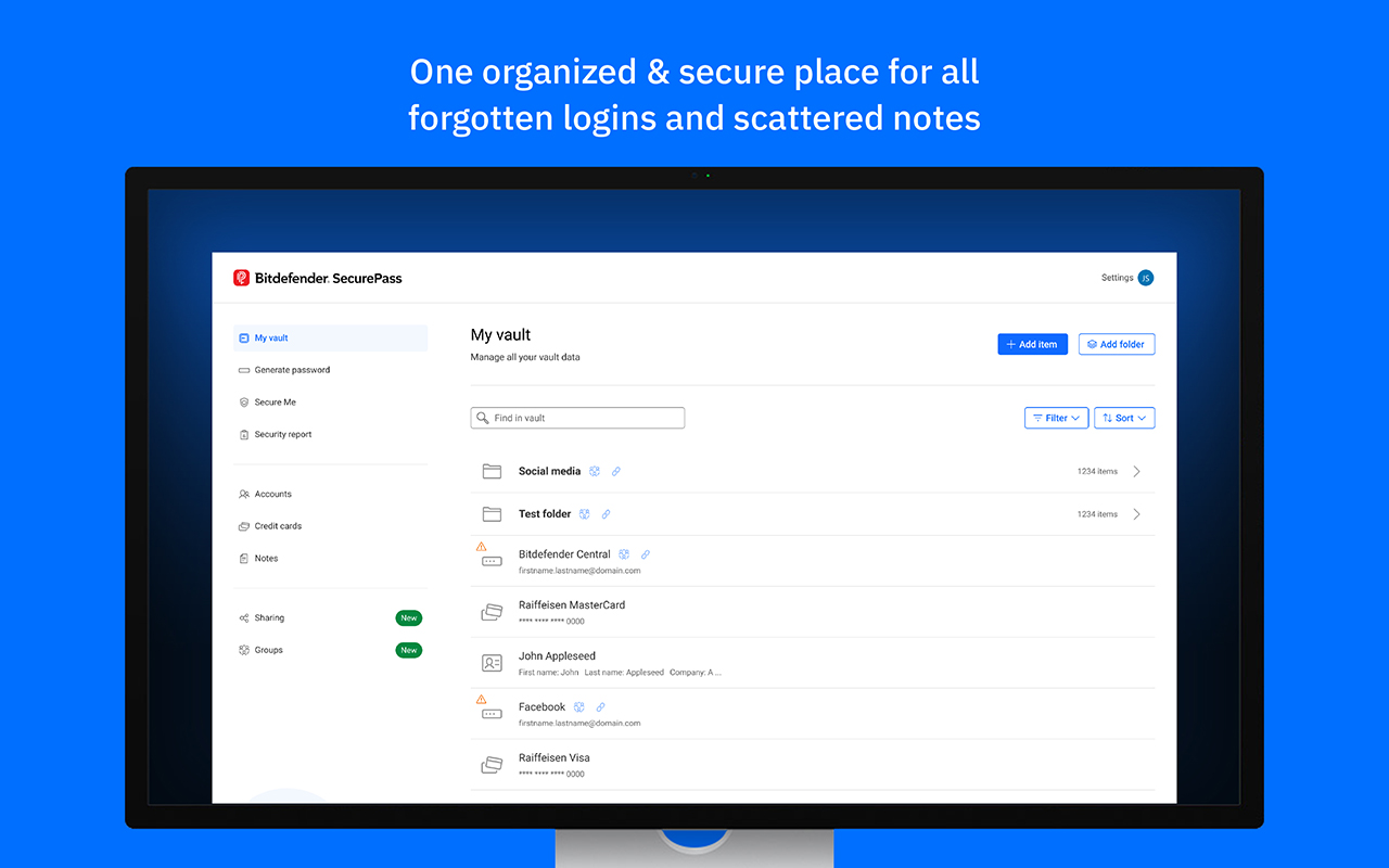 Bitdefender SecurePass chrome谷歌浏览器插件_扩展第3张截图