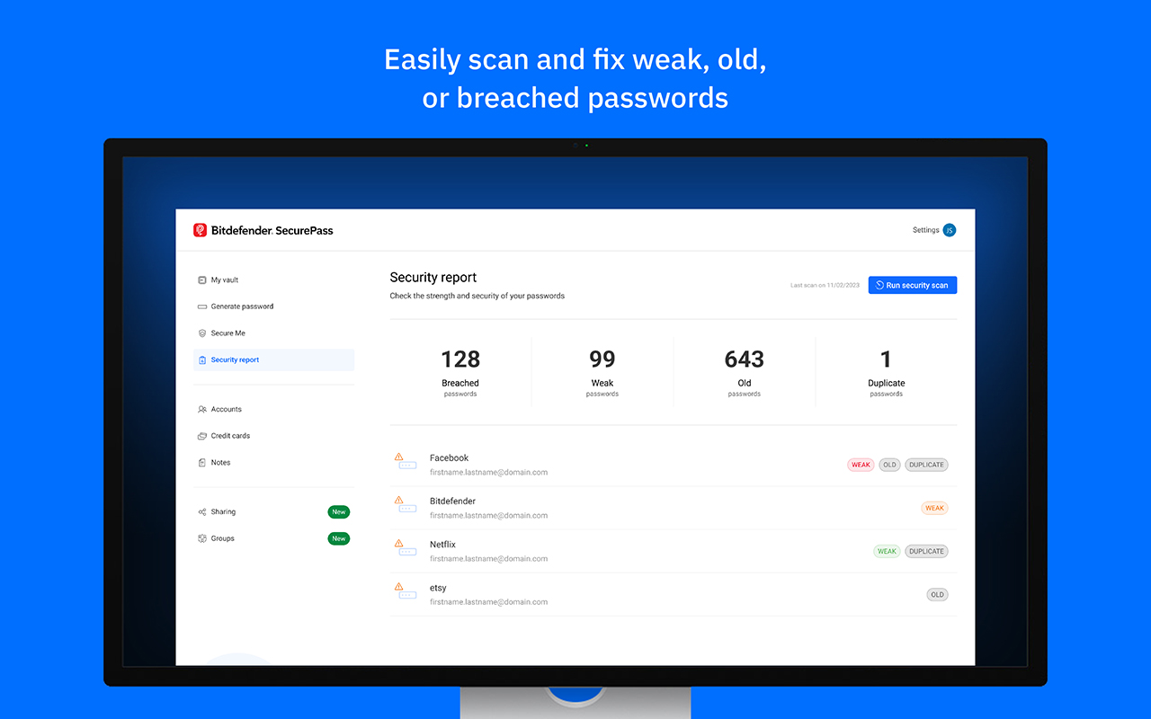 Bitdefender SecurePass chrome谷歌浏览器插件_扩展第4张截图