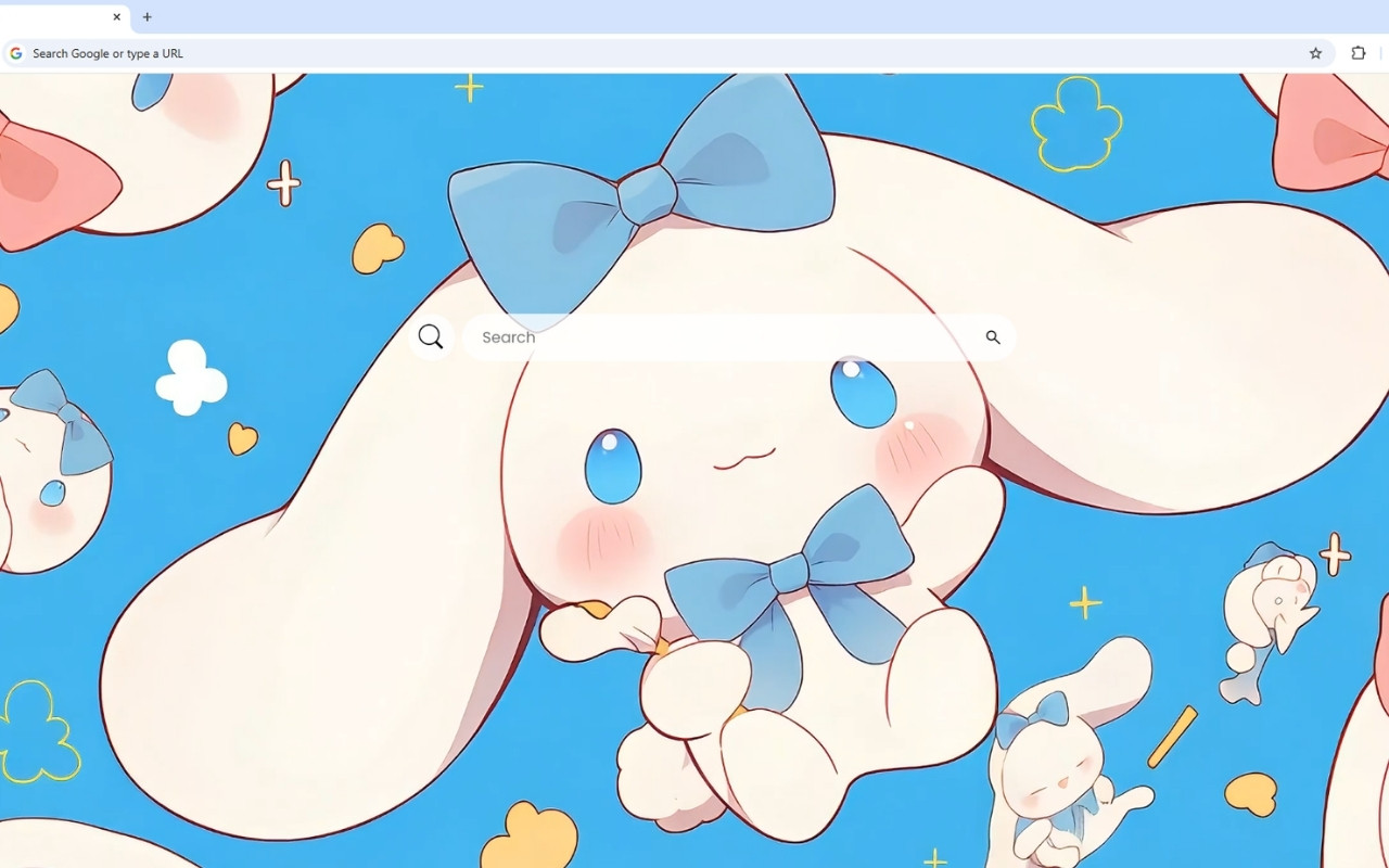 Cute Cinnamoroll Live Wallpaper chrome谷歌浏览器插件_扩展第2张截图