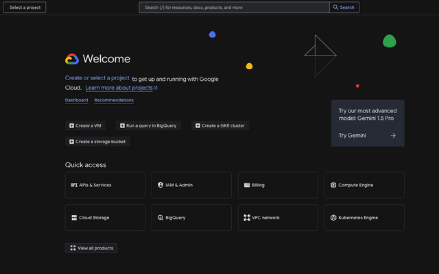 GCP Dark Theme chrome谷歌浏览器插件_扩展第1张截图