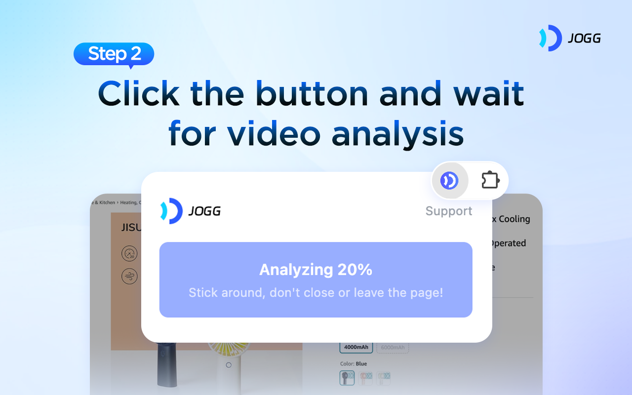 JoggAI - AI-Powered URL to Video chrome谷歌浏览器插件_扩展第1张截图