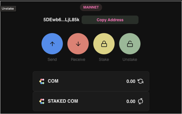 COMMUNE AI Wallet chrome谷歌浏览器插件_扩展第2张截图