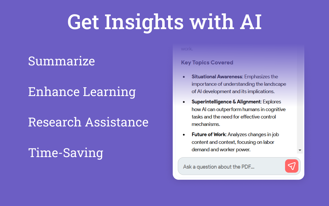 ChatPDF - ChatGPT for PDF chrome谷歌浏览器插件_扩展第1张截图