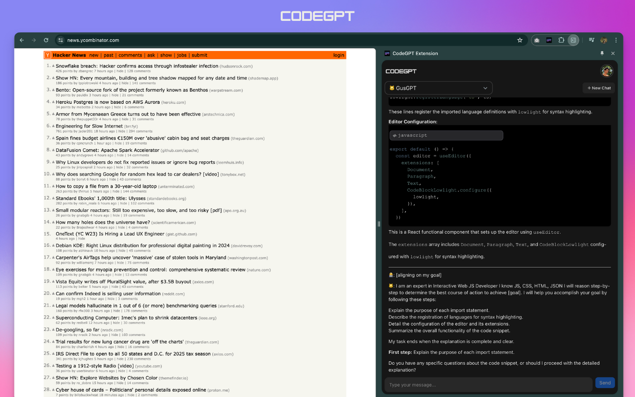 CodeGPT Extension chrome谷歌浏览器插件_扩展第1张截图