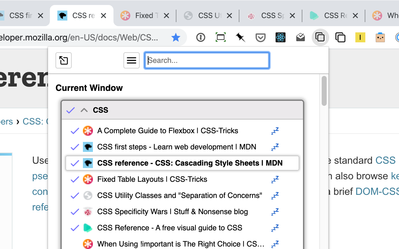 Tabli chrome谷歌浏览器插件_扩展第3张截图