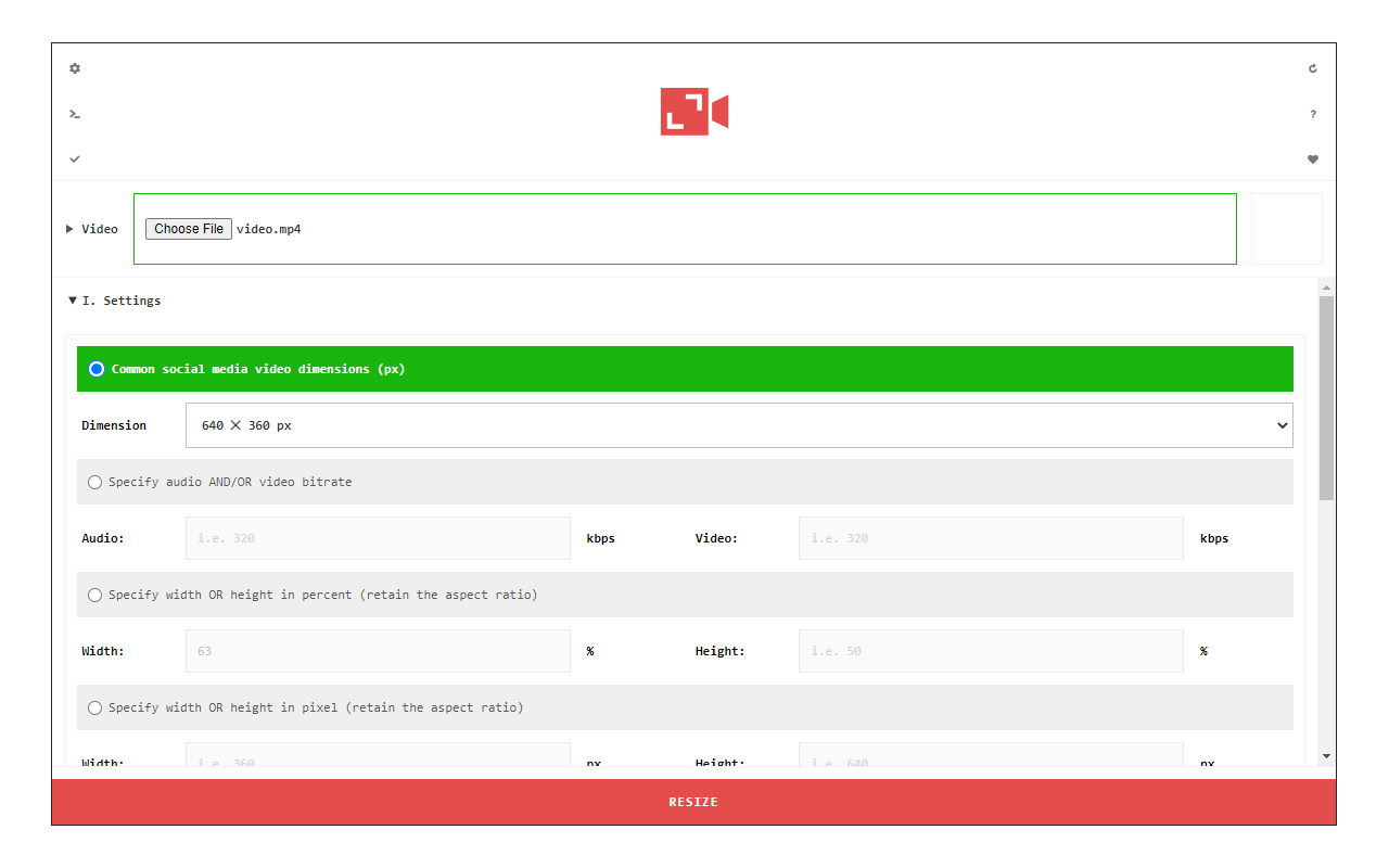 Video Resizer chrome谷歌浏览器插件_扩展第4张截图