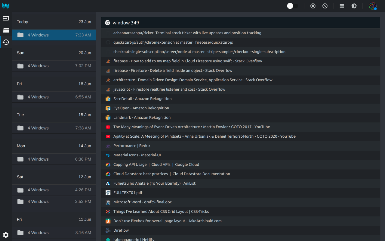 Tabmanager.io - Tab Session Manager chrome谷歌浏览器插件_扩展第1张截图