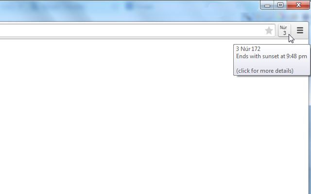 Badíʿ Calendar chrome谷歌浏览器插件_扩展第4张截图