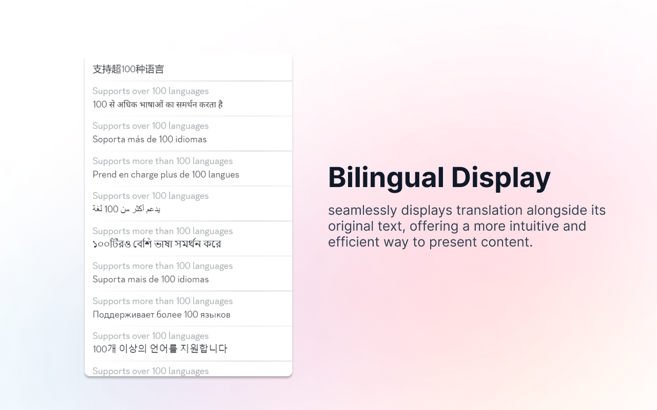 Telegram™翻译器 - 沉浸式翻译 chrome谷歌浏览器插件_扩展第2张截图
