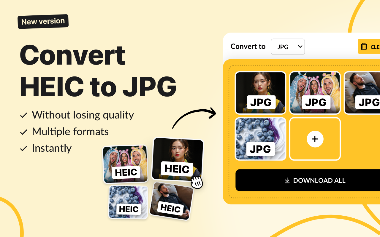 HEIC 转 JPG 转换器 chrome谷歌浏览器插件_扩展第2张截图