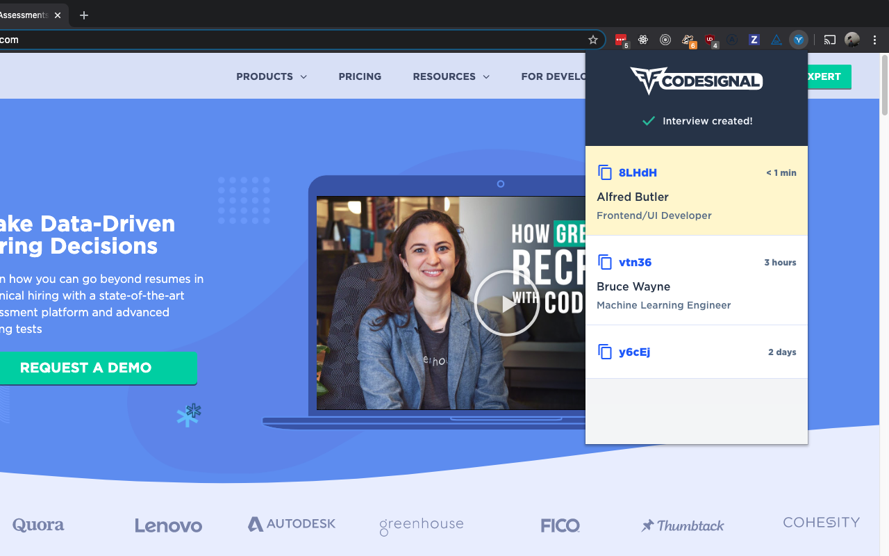 CodeSignal chrome谷歌浏览器插件_扩展第3张截图