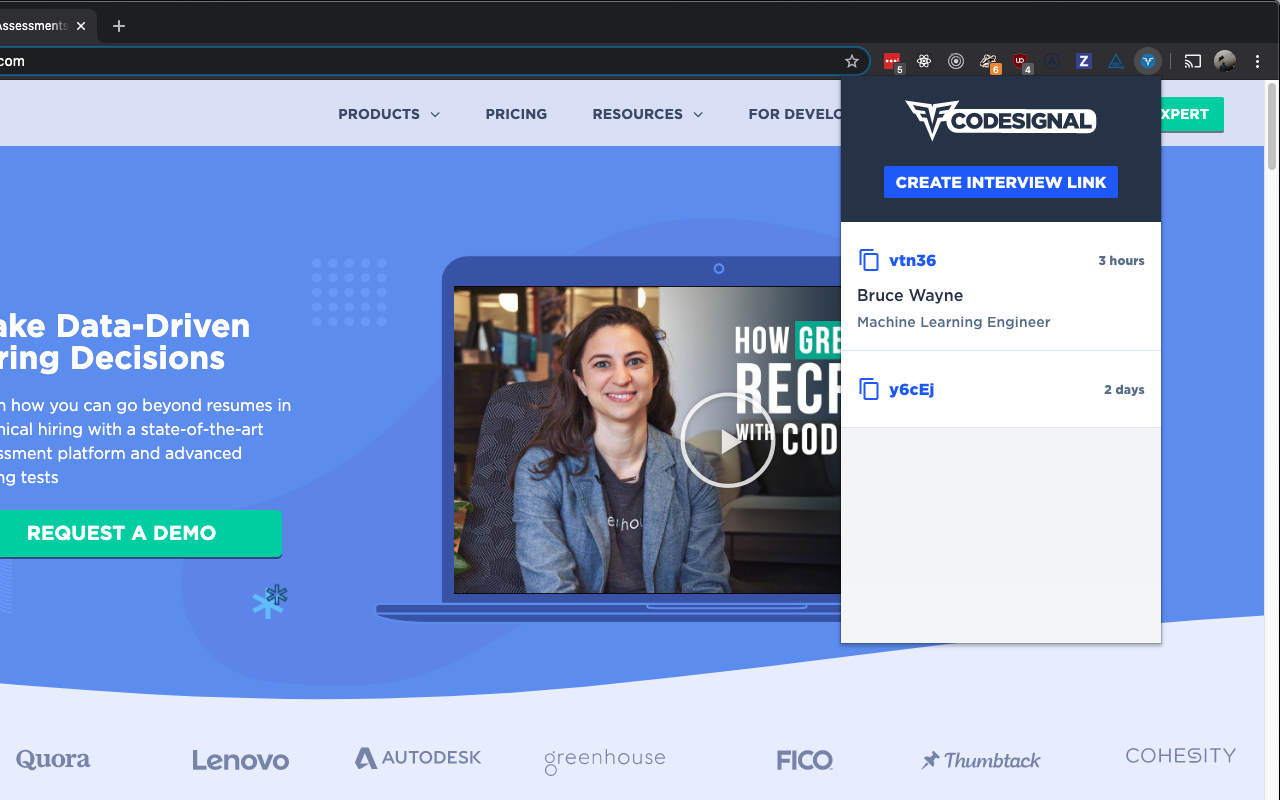 CodeSignal chrome谷歌浏览器插件_扩展第5张截图