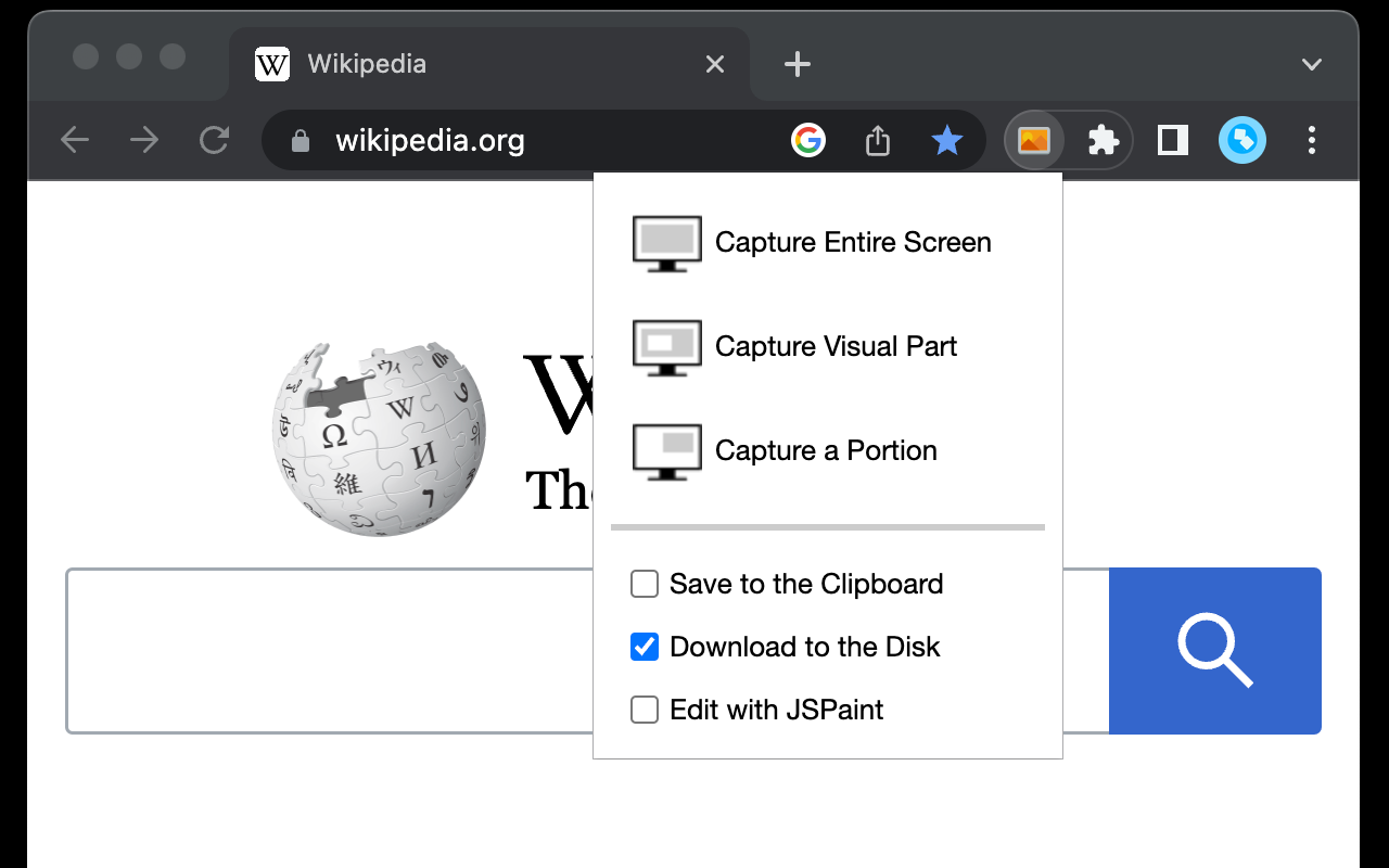 Easy Screenshot - a Web Clipper chrome谷歌浏览器插件_扩展第1张截图