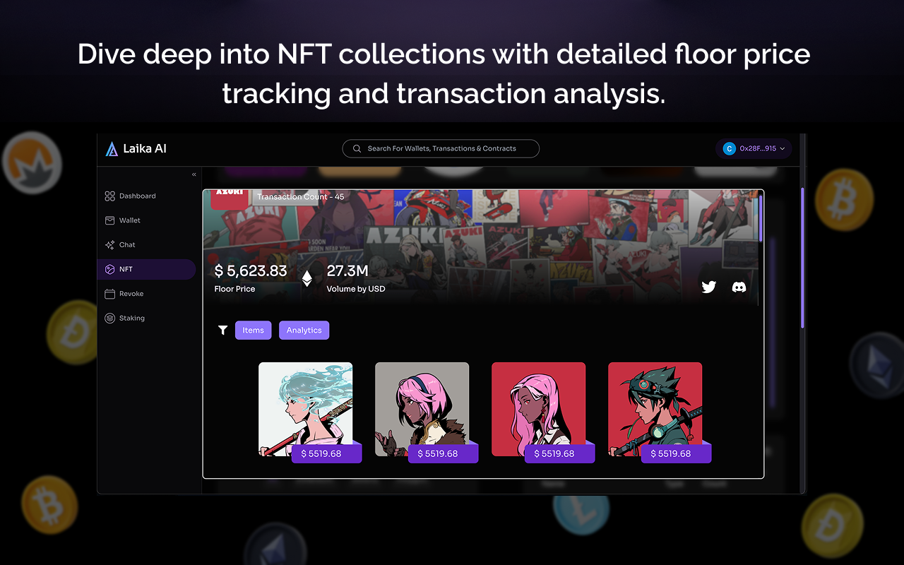 Laika AI - All in One DefAI Crypto AI Copilot chrome谷歌浏览器插件_扩展第1张截图