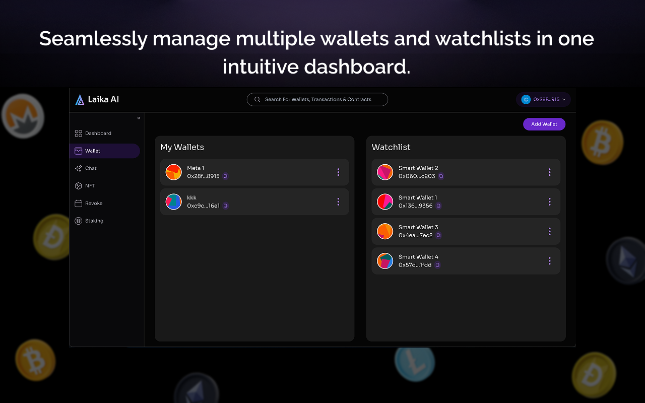 Laika AI - All in One DefAI Crypto AI Copilot chrome谷歌浏览器插件_扩展第5张截图