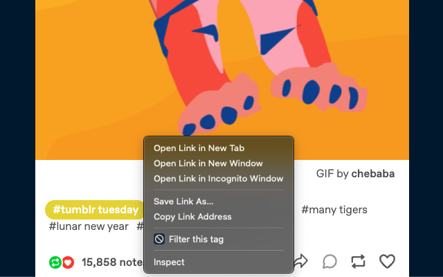 Filtering+ for Tumblr chrome谷歌浏览器插件_扩展第1张截图
