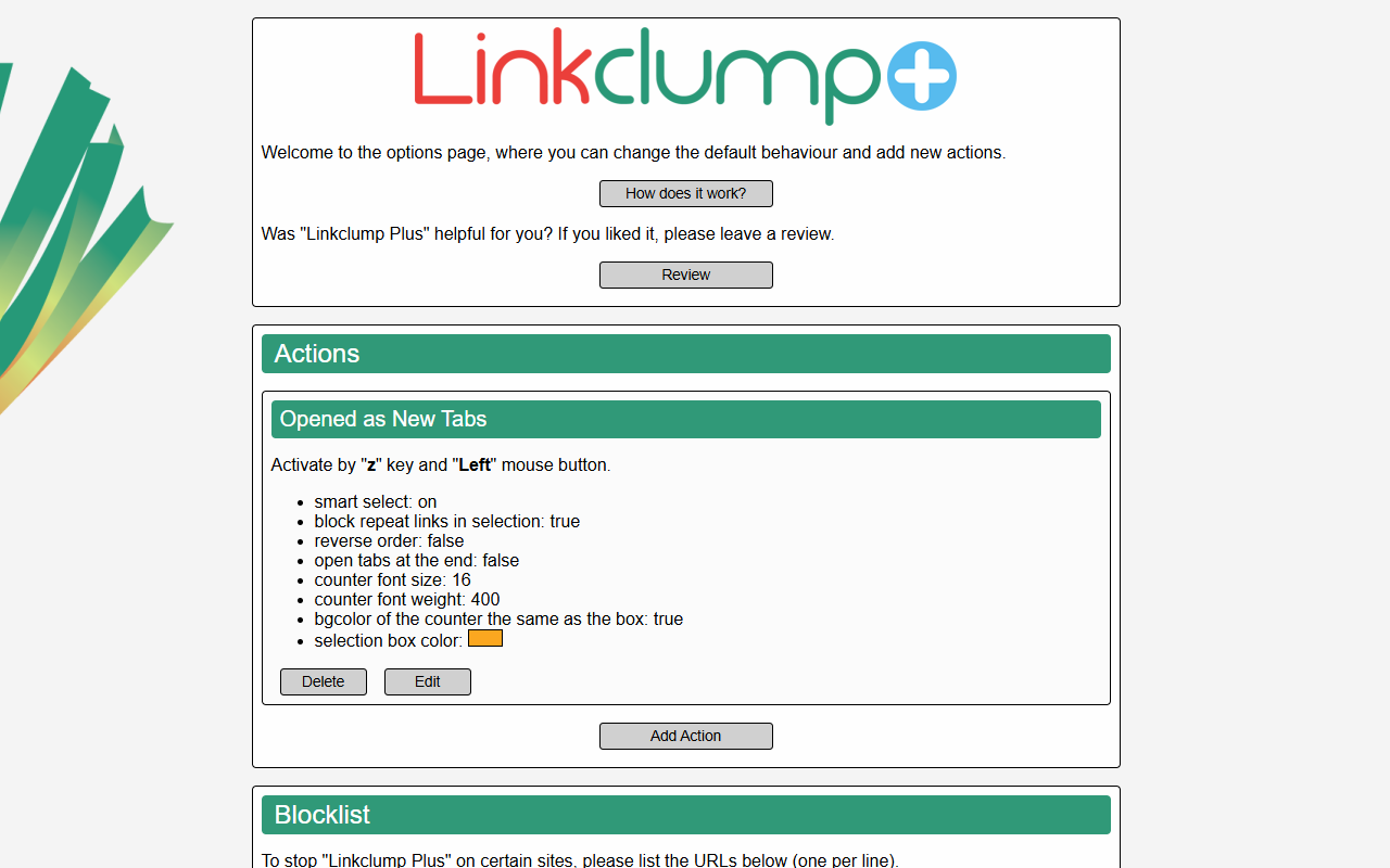 Linkclump Plus chrome谷歌浏览器插件_扩展第5张截图