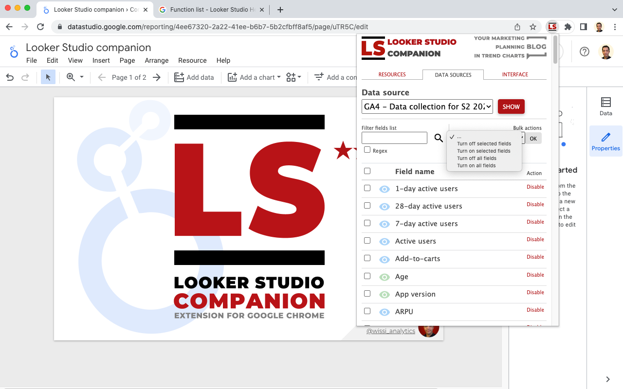 Looker Studio Companion chrome谷歌浏览器插件_扩展第1张截图